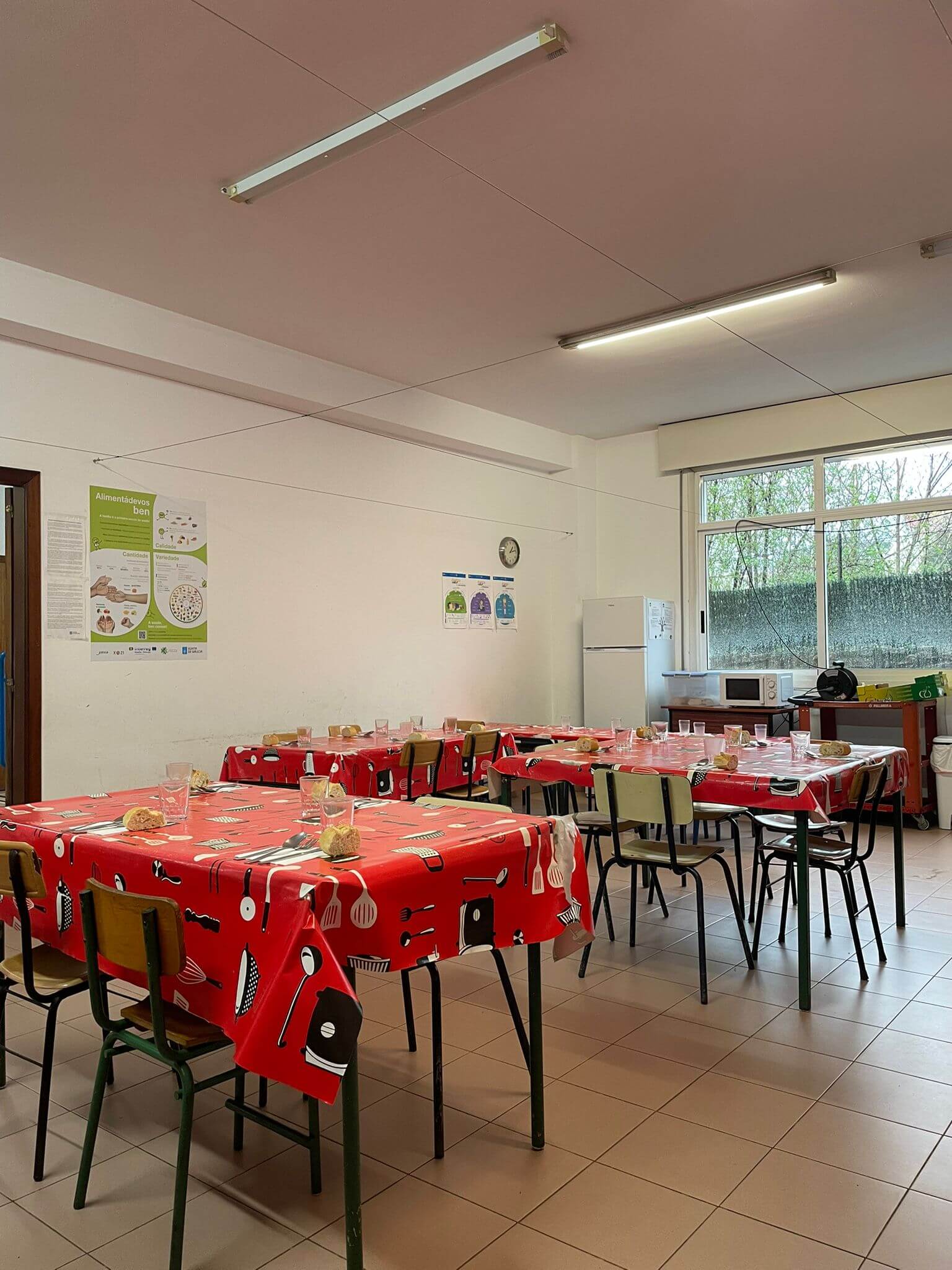 Comedor escolar saludable